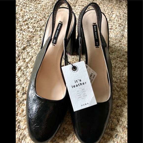 beautiful shoes by Zara Basic size 39/9 - Picture 4 of 5